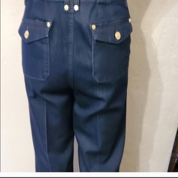 Caché Gold button cuffed‎ trouser jeans 12 - Picture 5 of 13